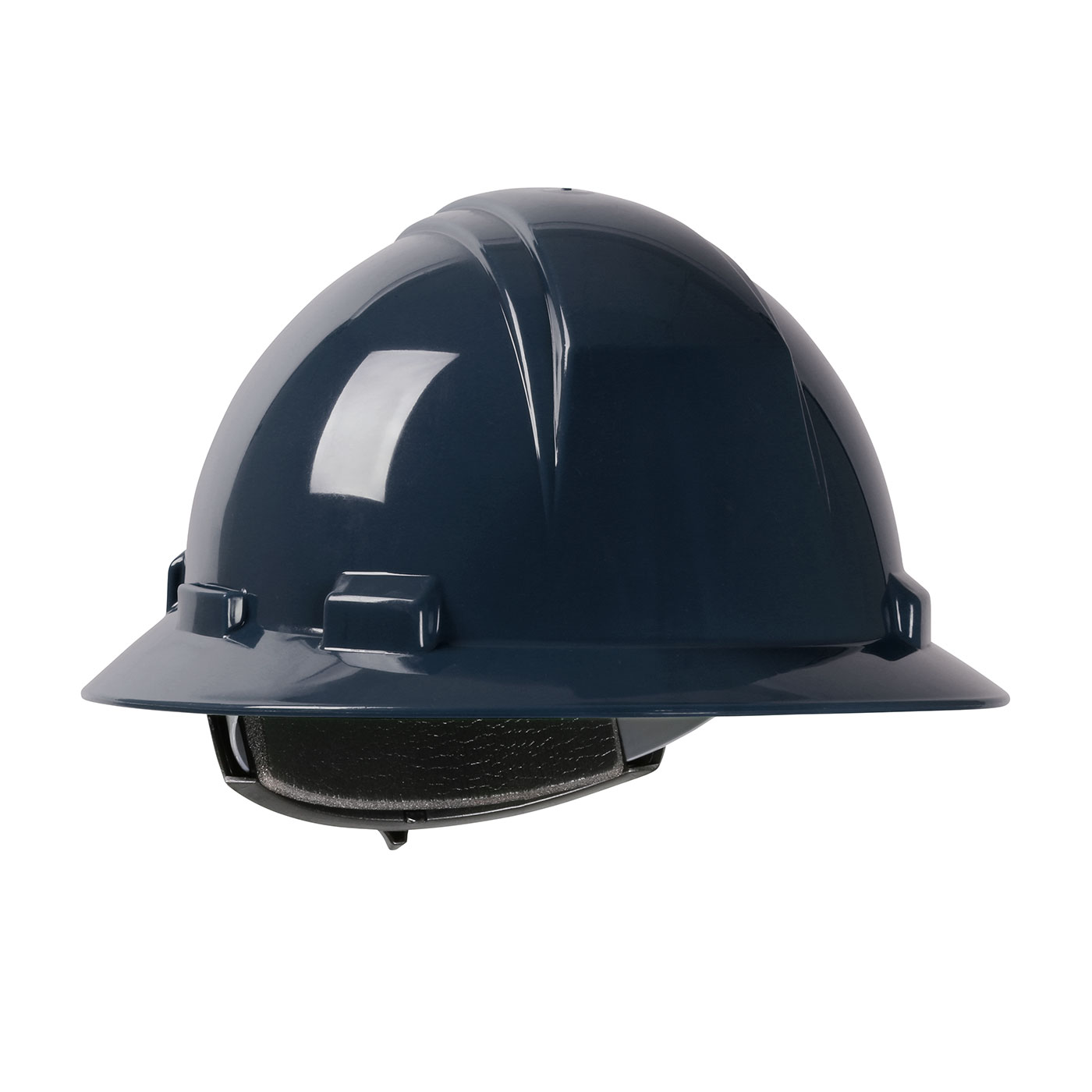 280-HP261R PIP® Dynamic Kilimanjaro™ Full Brim Hard Hat with HDPE Shell, 4-Point Textile Suspension and Wheel Ratchet Adjustment - Blue